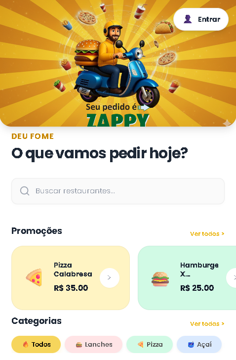Zappy Food Delivery